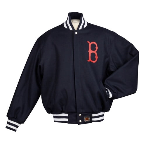 JH Designs - Men's MLB Boston Red SoxÃŠWool Reversible Jacket - Walmart.com