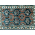 thumbnail image 1 of Ahgly Company Indoor Rectangle Persian Light Blue Traditional Area Rugs, 5' x 8', 1 of 4