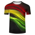 thumbnail image 3 of Tops para hombre, blusas y camisas de manga corta con cuello redondo para hombre Camisa de manga corta estampada para hombre Top/camisa de manga corta con cuello redondo Tops para hombre, 3 of 4