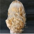 thumbnail image 3 of Oferta especial gradación blanca moda europea y americana rubia femenina Labymos peluca, 3 of 5