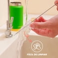 thumbnail image 3 of VYBLOOJUG Termo para Ni&ntilde;os, Botella de Aguas con 2 Pajitas, Sorbos y Chug, A Prueba de Fugas para Escuela, Deportes o Excursiones, Libre de BPA (12 oz / 360 ml, Tangerina Verde), 3 of 7