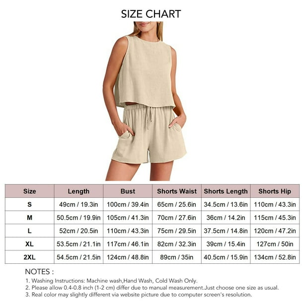 Trajes De Piezas Sin Mangas,Conjunto De Pantalones Cortos De Pierna Ancha De 2 Piezas De Verano para Mujer Trajes De Piezas De Verano Diseño Elevado