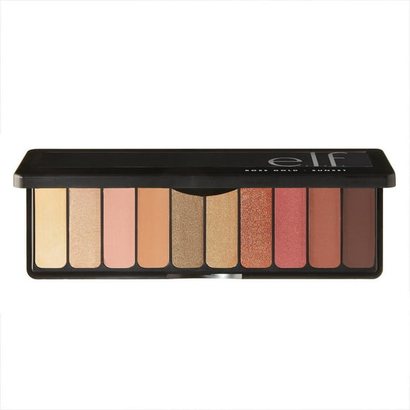 e.l.f. Cosmetics Rose Gold Eyeshadow Palette - Sunset