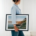 thumbnail image 4 of La Jolla Cove 02 - La Jolla California Photography Coastal Ocean Landscape Nature Scenic Flowers Sunset Black Framed Wall Art Print 18 x 24 inches, 4 of 8