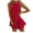 Red, variant on gakvbuo Summer Tank Dress For Women Mini Dress Sundress Linen Dress Women's Summer Solid Color V-Neck Sleeveless Dress Skirt