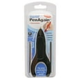 thumbnail image 3 of PenAgain™ Ergo-Sof Retractable Ballpoint Pens, Medium Point, 0.1 mm, Black Ink, Black Barrel, Pack Of 6, 3 of 3