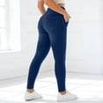 thumbnail image 5 of Jeggings for Women 2026 Trendy Washed Blue High Waisted Stretchy Denim Pants Slim Fit Tight Leggings Workout Yoga Pants, 5 of 6