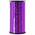 thumbnail image 2 of 100 Yard Holographic Curling Ribbon Roll, Iridescent Laser Gift Wrapping String for Balloons, Birthday, Wedding, Christmas and Party Decorations, Purple, 2 of 4
