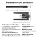 thumbnail image 5 of Usb Wifi 6 Bluetooth 5.4, Compatible Con Windows 11/10 Malubero, Negro, 5 of 5