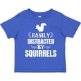 thumbnail image 3 of Inktastic Easily Distracted by Squirrels Boys or Girls Toddler T-Shirt, 3 of 5