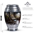thumbnail image 2 of Ornate Baroque Piano In Luxurious Setting Ash Holders For Human Ashes - Funeral Urns For Adult Ashes Women - Cremation Urn For Ashes - Decorative Urns Adult Urn (10inch), 2 of 5