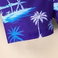 thumbnail image 6 of lnmuld Boys' Dinosaur Football Print Long Sleeve Zip Up Rash Guard & Swim Trunks Two Piece Swimwear Set Size:5-6 Years, 6 of 8