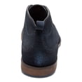 thumbnail image 2 of STACY ADAMS Mens Navy Textured Arch Support Removable Insole Kyron Round Toe Block Heel Lace-Up Leather Chukka Boots 11 M, 2 of 4