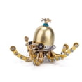 thumbnail image 2 of Steampunk Octopus 3D Metal Puzzle DIY Assembly Model Kit,100+PCS Marine Creature Brain Teaser Creative Handmade Project for Teens and Adults, 2 of 9