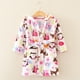 thumbnail image 1 of Albornoz de franela para niños de otoño e invierno, ropa de casa para niñas, lindo pijama para niños, camisón de vellón coral para niños y niñas, 1 of 6