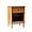 Caramel, variant on Traditional Wood 1 Drawer Nightstand Side Table Bedroom Storage Drawer and Shelf Bedside End Table, 18 Inch, Caramel