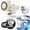 White, variant on LC-dolida Silent Clip on Fan, Car Fan with Semi-refrigerated & LED Display, 2000mAh Long Battery 199 Speeds Adjustable, 360° Rotation for Car Desk Backseat Travel Camping Stroller Use (White)