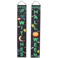 thumbnail image 1 of Bandera de puerta Allinless 2 piezas Halloween decoraciones, 1 of 3