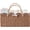 Caramel B, variant on HBlife Baby Diaper Caddy Organizer, Paper Rope Nursery Storage Bin Baskets, Baby Shower Gifts,Beige