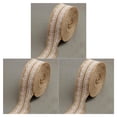 thumbnail image 2 of Naiovety 1 rollo de cinta de arpillera de yute Natural para manualidades, cinta de cáñamo DIY, Material de encaje, envoltorio de regalo de Navidad Type1 NO1 Naiovety CBP008345, 2 of 5