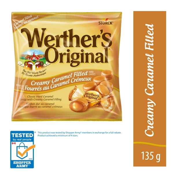 Bonbons durs fourrés au caramel crémeux Werther's Original 135 g