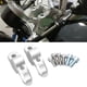 thumbnail image 5 of Elevadores de Manillar de Motocicleta shamjiam Billet Abrazaderas de Barra Más Altas 28mm R Plata, 5 of 8