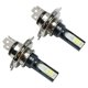 thumbnail image 1 of 2 x H7 Kit de bombillas LED para faros delanteros de haz alto y bajo 220W 60000LM Super brillante 6000K blanco, 1 of 5