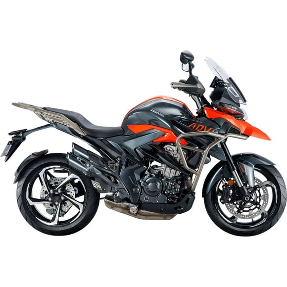 MOTOCICLETA DOBLE PROPOSITO Zontes T1 350 NARANJA 2025