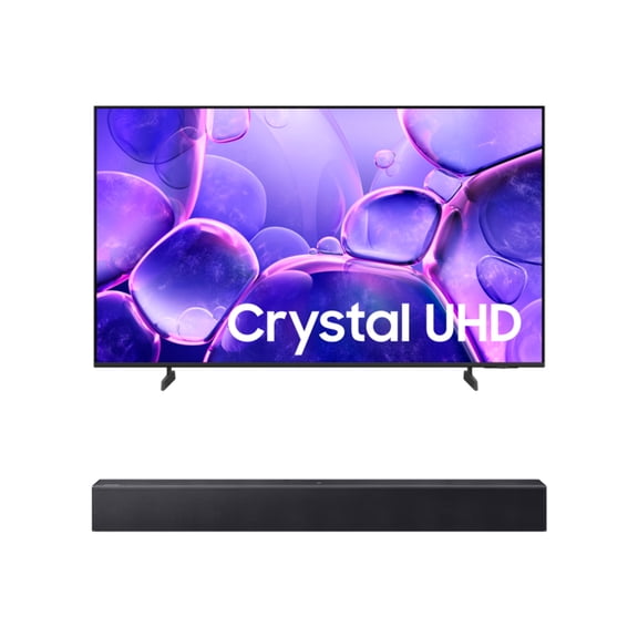 Combo TV 43'' Samsung Crystal 4K + Barra de Sonido 2.0 2025