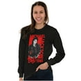 thumbnail image 3 of Michael Jackson Bad World Your 1988 Long Sleeve TShirt Men Women Brisco Brands S, 3 of 5