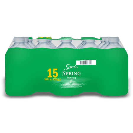 Sam's Spring Water, 10 oz, 15 Count
