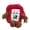 B, variant on Funny Finance Mahjong Plush Pillow, 4x6in Decorative Cushion for Mahjong Fans, Soft Emoticon Throw Pillow with Wealth Symbol
