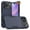 Blue, variant on For Apple iPhone 17 Pro Max Rugged Heavy-Duty Dual Layer Military-Grade, Rubber TPU Defender, Hybrid Shockproof Phone Case Cover Black