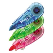 Tombow WideTrac Correction Tape, Non-Refillable, 1/3" x 236", 3/Pack