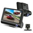 thumbnail image 1 of MesaSe Dash Cam Front and Rear Dash Cam 4 inch Dashboard  Full HD 170° Wide Angle Backup  with Night Vision G-Sensor Parking Monitor Loop Recording Motion Detection, 1 of 10