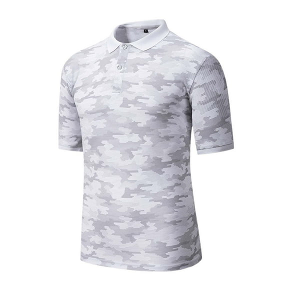 Icvfdpl Men's Polo Shirts Casual Summer Loose Fit Stylish Tshirt For Men M