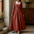 thumbnail image 4 of Colonial Dress for Women Modest Prairie Colonial A Line Dress Civil War Dresses Pioneer Costume Dress, 4 of 10