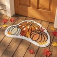 thumbnail image 5 of Halloween Door Mat Themed Super Soft Cozy Rug 23.62x15.74in Polyester Skidproof & Washable for Front Door Porch Indoor Bathroom by MPOISVA, 5 of 9