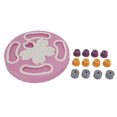thumbnail image 2 of Juguetes de Rompecabezas para Mascotas Juguete para Fugas de Comida para Perros Juguetes de Alimentación Interactivos Diseño Colorido Dispensador de Golosinas para Cachorros ANGGREK  Otros, 2 of 8