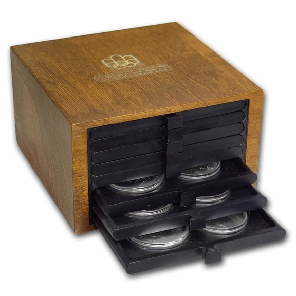 1976 Canada 28-Coin Silver Olympics Set BU