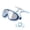 Blue, variant on Large Frame Swimming Goggles with Nose Clip & Ear Plugs, Anti-Fog Waterproof Wide View Swim Goggles for Lap Training & Water Sports(Blue,One Size)(Blue,One Size)