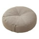 thumbnail image 1 of Cojín redondo, cojín decorativo para asiento, cómodo cojín de meditación para sofá. Gris claro, 1 of 9