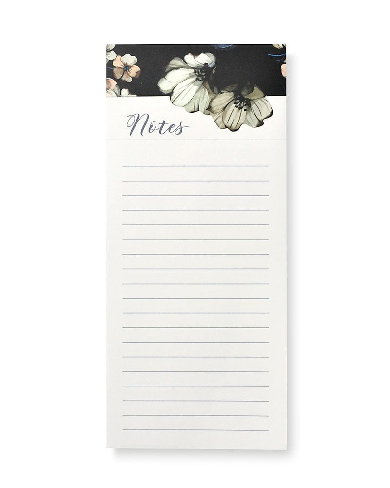 Stanley Dark Floral 'Notes' Notepad, 1 Count