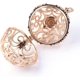 thumbnail image 3 of 1 Pc Hollow Round Cage Pendants Rack Plating Brass Cage Pendants Jewelry Making Charms for Women DIY Necklace Bracelet Earring Jewelry Craft Making 33x30x25mm Hole: 5mm Inner Measure: 20mm, 3 of 3