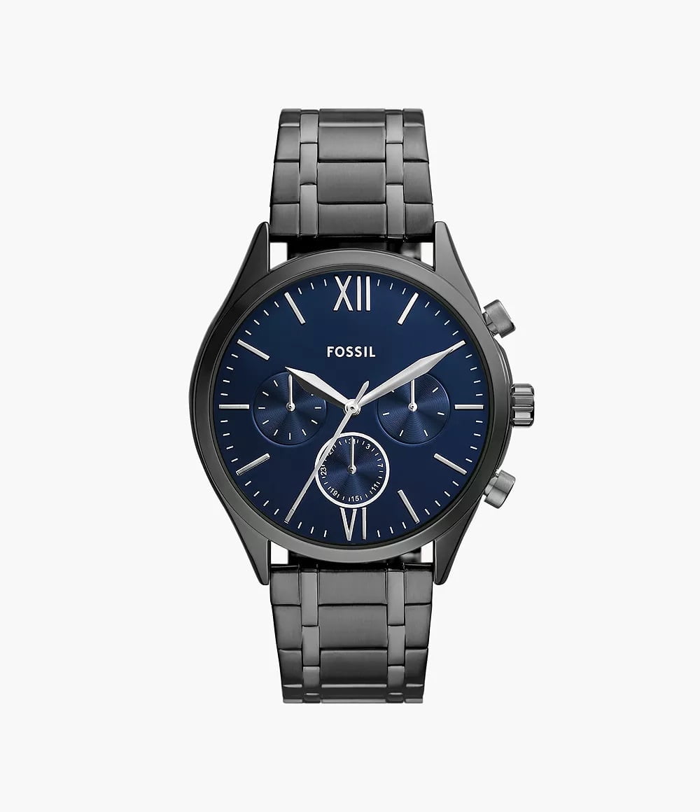 Bannon Multifunction Smoke Stainless Steel Watch BQ2910 