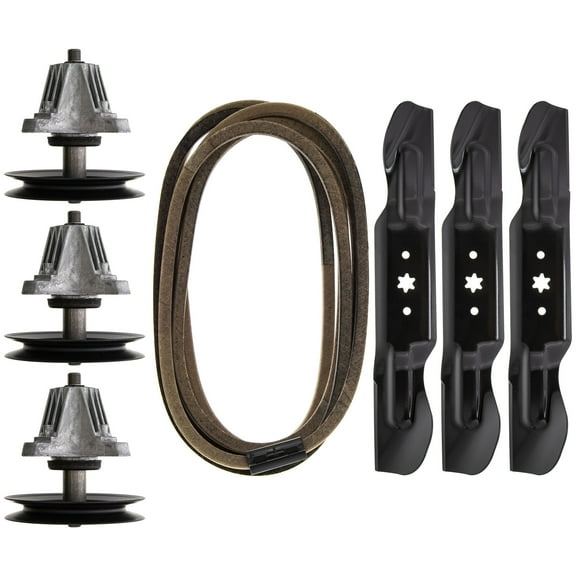 CUB CADET Blade Spindle Belt Kit 742P05620 918-04822B 754P06094 ZT2-60 ZT3-60
