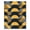 Gold, Pattern 5, variant on ODIKA 4'x6' Machine Washable Non-Slip Area Rug, Geometric Gold High Traffic Rug, Gold, 956406
