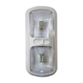thumbnail image 2 of Arcon Lumière Intérieure - LED 20670 Lumière Intérieure - LED; Lumière de Plafond Double LED; Lentille Claire; Longueur 11 Pouces x Largeur 4-3/4 Pouces; Ampoule Blanc Lumineux; 12 Volts; Simple, 2 of 2