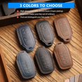 thumbnail image 6 of Key Fob Cover Compatible with Toyota Land Cruiser Venza RAV4 Corolla Grand Highlander Tundra Crown Tacoma Camry 2019-2026 4 Button Keychain Case Holder Protector,Blue, 6 of 7