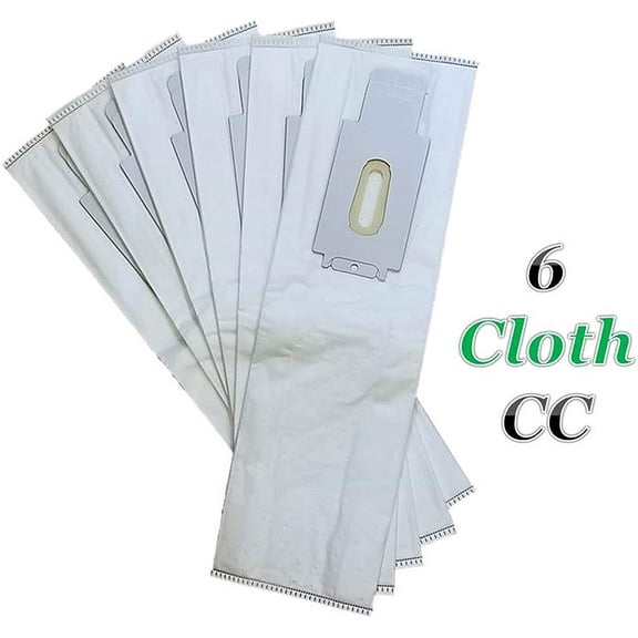 HEPA 6PK Replacement Bags for Oreck XL   CC Upright Vacuum Cleaners. Compatible with CCPK80H, CCPK80F, CCPK8DW, PK80009, PK80009DW, CCPK8 with Bag Dock